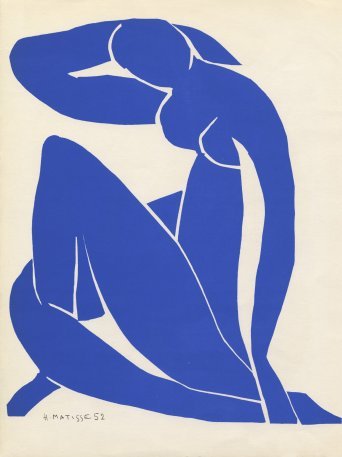 Blue Nude II by Henri Matisse