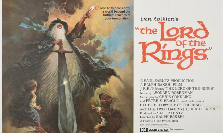 THe Lord of the Rings 1978 poster
