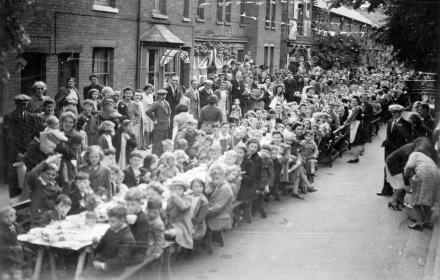 Image showing a street party